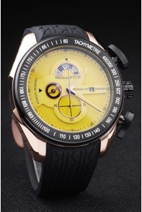 Porsche Regulator Power Reserve Alta Copia Replica Relojes 4660