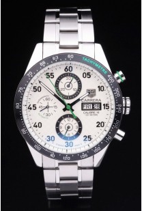 Carrera White Replica Relojes 3761