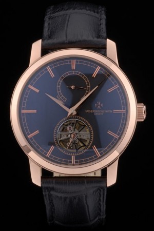 Vacheron Constantin Luxury Leather Replica Relojes 80167